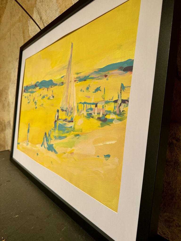 hélène VAC artiste expose ses oeuvres du bassin d'arcachon