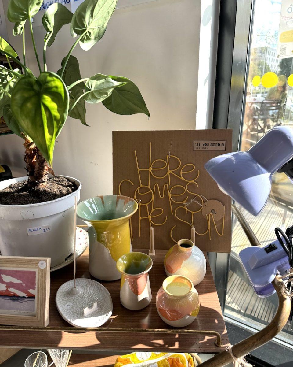 Boutique Ephémère les Yvette, les créatrices au Chapitô de Bègles