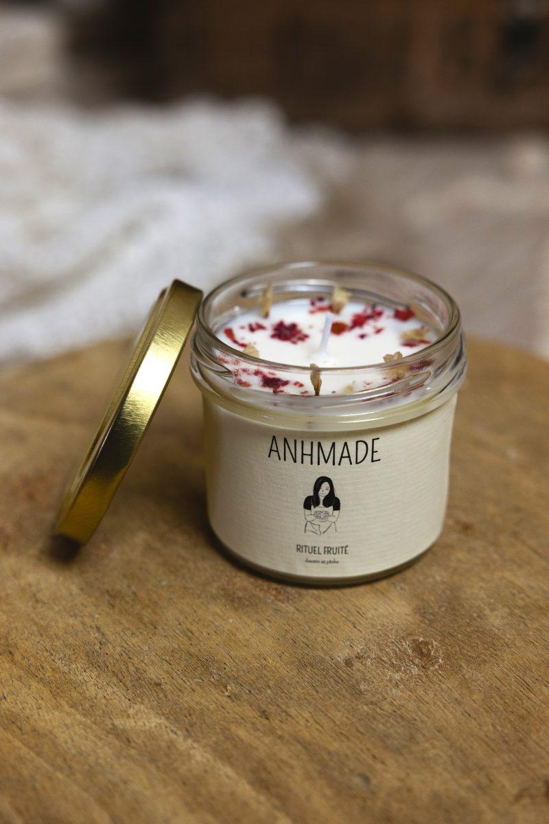 ANHMADE, bougies artisanales et fleurs séchées à Bordeaux