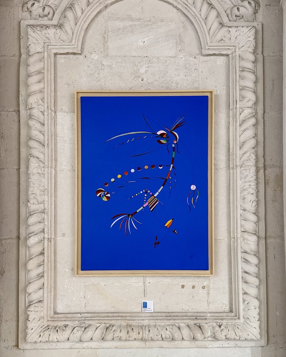 CAPZ, peinture abstraite et couleurs vibrantes en gironde