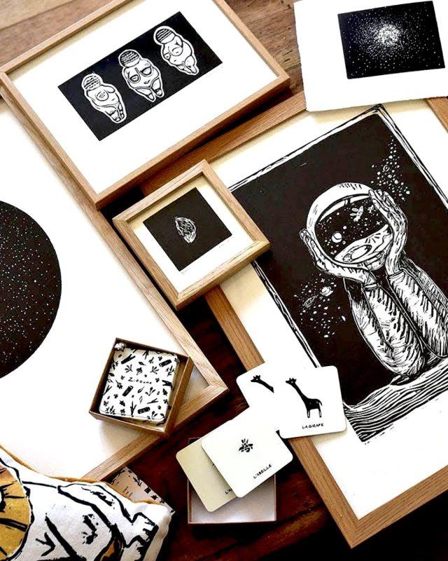 Zitounelino, linogravure artisanale & ateliers créatifs à Bordeaux